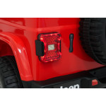 Elektrické autíčko Jeep Wrangler Rubicon Lift 4x4, 24V - červené